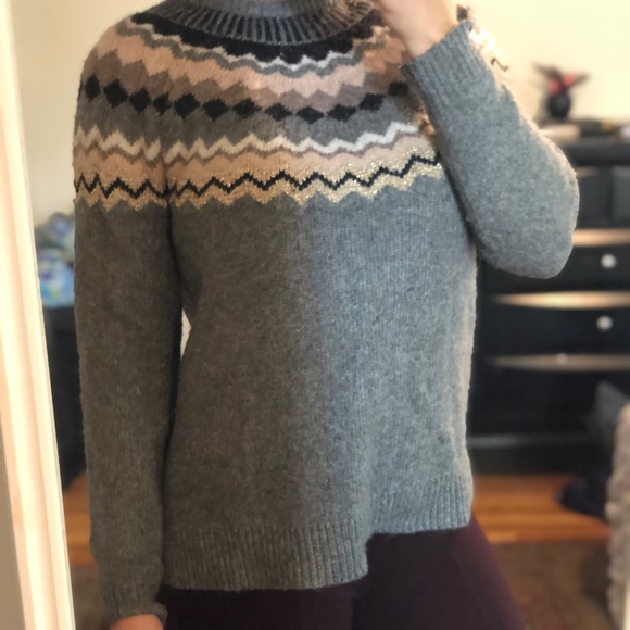 Cozy gray sweater - Picture 3 of 7